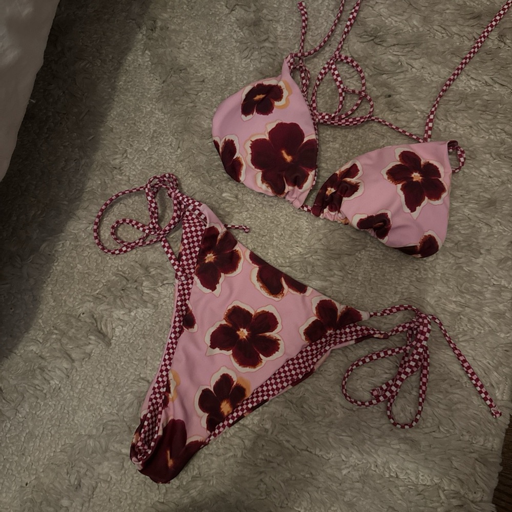 Double sided bathing suit